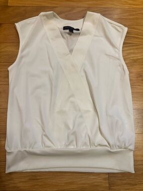 Banana Republic Crepe Top Cream